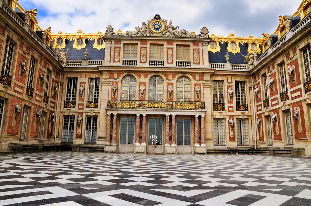 Bild von Papermoon Fototapete "Schloss Versailles"