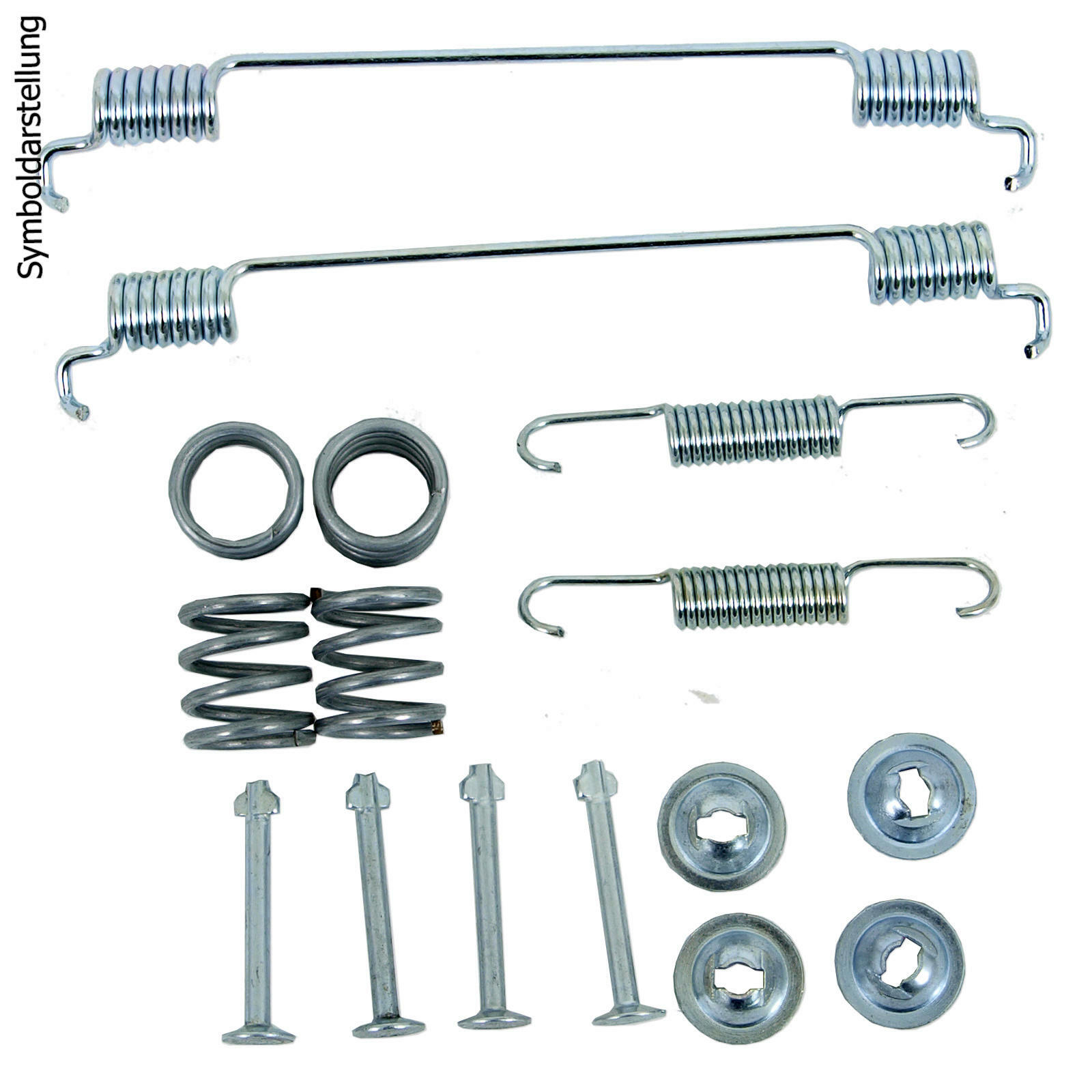 Bild von MAPCO Zubehörsatz, Bremsbacken Hinterachse 9991  TRABANT,P 601 Limousine,P 601 Universal,P 601 Kasten,P 601 Tramp
