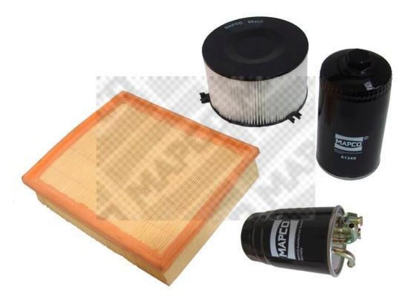 Bild von Mapco 68820 Filtersatz Luftfilter Ölfilter Pollenfilter Kraftstofffilter