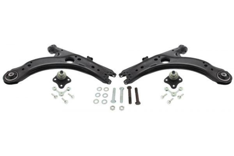 Bild von MAPCO 53704 Lenkersatz, Radaufhängung Vorderachse beidseitig, unten mit Sicherungsschraubensatz VOLKSWAGEN: Golf 4, Golf 4 Variant, AUDI: A3 Hatchback