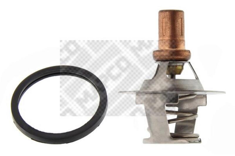 Bild von MAPCO 28101 Kühlwasserthermostat Thermostat, Thermostat, Kühlmittel, Kühler Thermostat 91 50 mit Dichtung