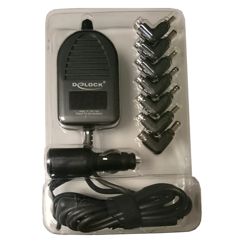 Bild von Delock Univ. Notebook KFZ DC-Adapter Notebook-Netzteil