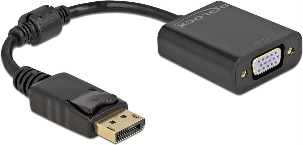 Bild von Delock DisplayPort 1.2 Stecker > VGA Buchse 15cm