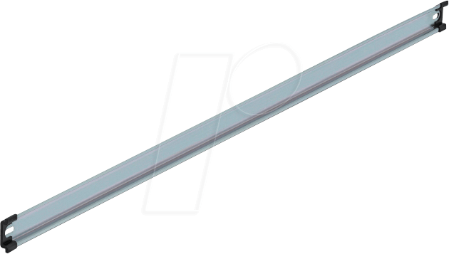 Bild von Delock Hutschiene  35 x 7,5 mm, 100cm aus Stahl, Serverschrank Zubehör, Silber