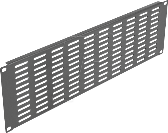 Bild von DELOCK 66681 - Panel 19'', mit Lüftungsschlitzen horizontal, 3 HE, schwarz