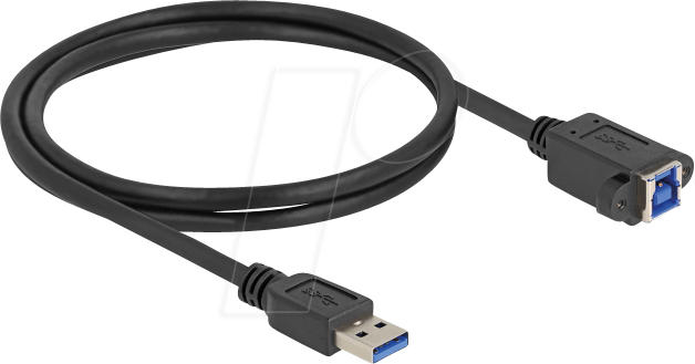 Bild von Delock 80485 - USB 5 Gbps Kabel USB Typ-A Stecker zu USB Typ-B... Computer-Kabel, USB A, USB (100,00 cm)