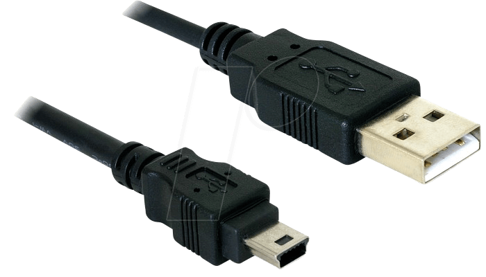 Bild von Delock 82252 - Kabel USB 2.0 Typ-A Stecker zu USB 2.0 Mini-B... Computer-Kabel, USB A, USB