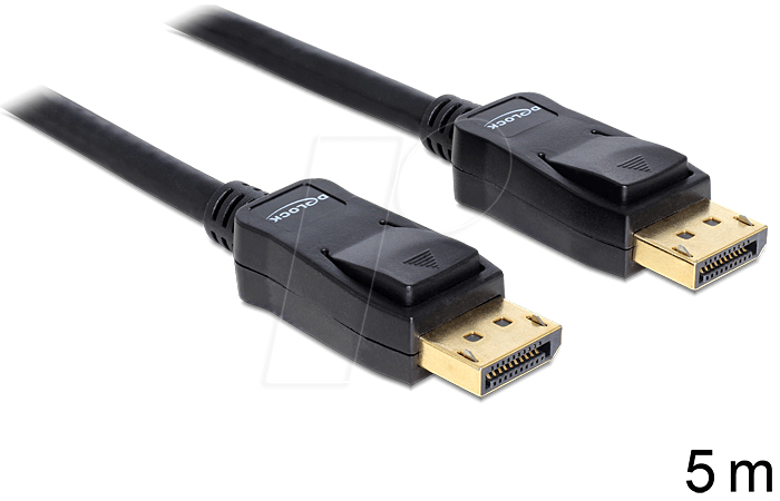 Bild von Delock Kabel DisplayPort 1.2 Stecker > DisplayPort Stecker 4K 5 m (82425)