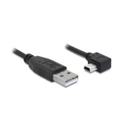 Bild von Delock USB-A Stecker > USB mini-B Stecker 90° 3m