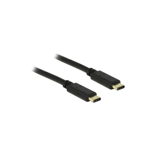 Bild von Delock USB 2.0 Typ-C Stecker > Type-C Stecker 2m
