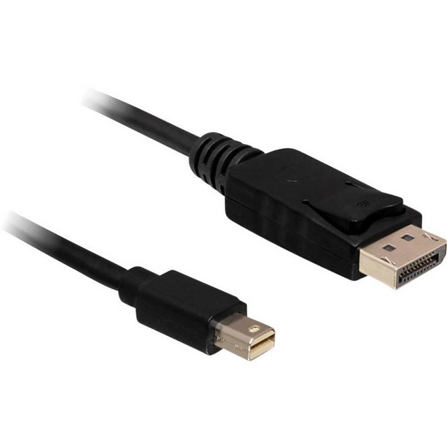 Bild von DeLOCK - DisplayPort-Kabel - Mini DisplayPort (M) - DisplayPort (M) - 5,0m - schwarz (83479)