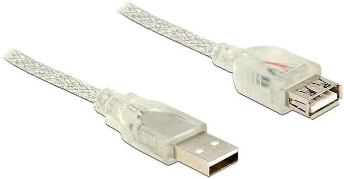 Bild von Delock USB 2.0-A Stecker > USB 2.0-A Buchse 0,5m