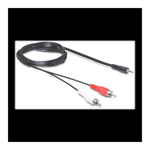 Bild von 1.5m 3,5mm Klinke / Cinch Kabel
