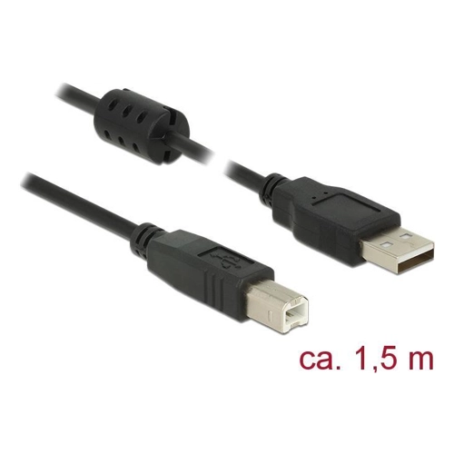 Bild von Delock USB 2.0 A Stecker > USB 2.0 B Stecker 1,5m
