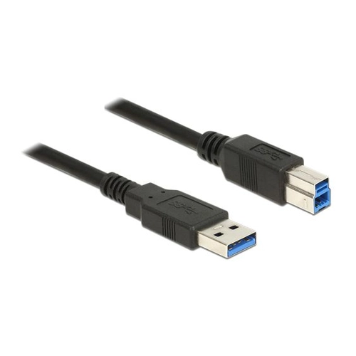 Bild von Delock USB 3.0 Typ-A m. > USB 3.0 Typ-B m. 1,5m