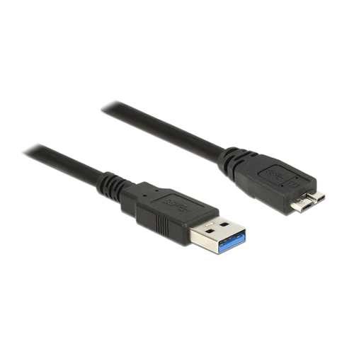 Bild von Delock USB 3.0 A m. > USB 3.0 Micro-B m. 1,5m
