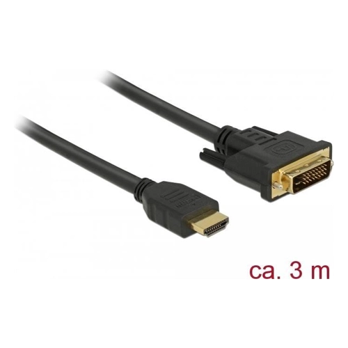 Bild von Delock HDMI-A m. > DVI 24+1 m. 3m