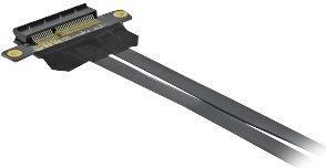 Bild von Delock Riser Karte PCI Express x4 zu x4 mit flexiblem Kabel 60 cm Computer-Adapter