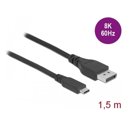 Bild von Delock USB Typ-C > DisplayPort (DP Alt Mode) 1,5m