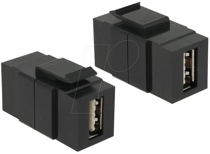 Bild von Delock 86368 - Keystone Modul EASY-USB 2.0 A Buchse > EASY-USB... Computer-Kabel, USB, USB