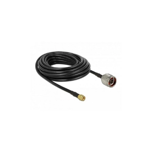 Bild von DELOCK 89419 - HF Antennenkabel, N Stecker > SMA Stecker, 7,5 m, DeLOCK - HF-Kabel - HF - SMA (S) - N-Anschluss (S) - 7,5m - (CFD-200) - Schwarz (89419), DeLOCK 89419 - Koaxialkabel (7,5 m, SMA, CFD200, Male Connector/Male Connector, Gerade, Gerade), Delock HF-Kabel HF SMA (S) (Antennenkabel), Antennenkabel, Delock 89419 - Delock Antennenkabel N Stecker > SMA Stecker... Computer-Kabel, N, (750,00 cm)