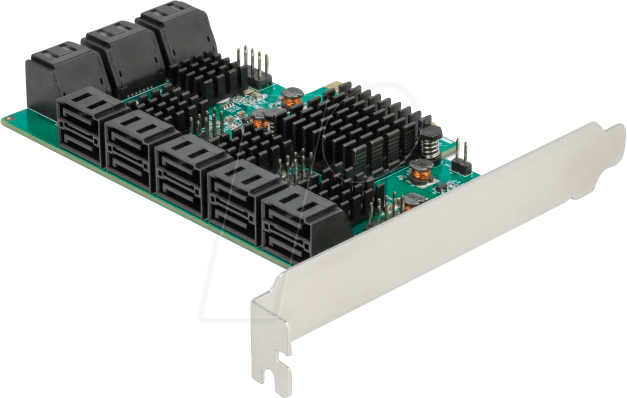 Bild von Delock - Speicher-Controller - SATA 6Gb/s - PCIe 3.0 x4 (90073)