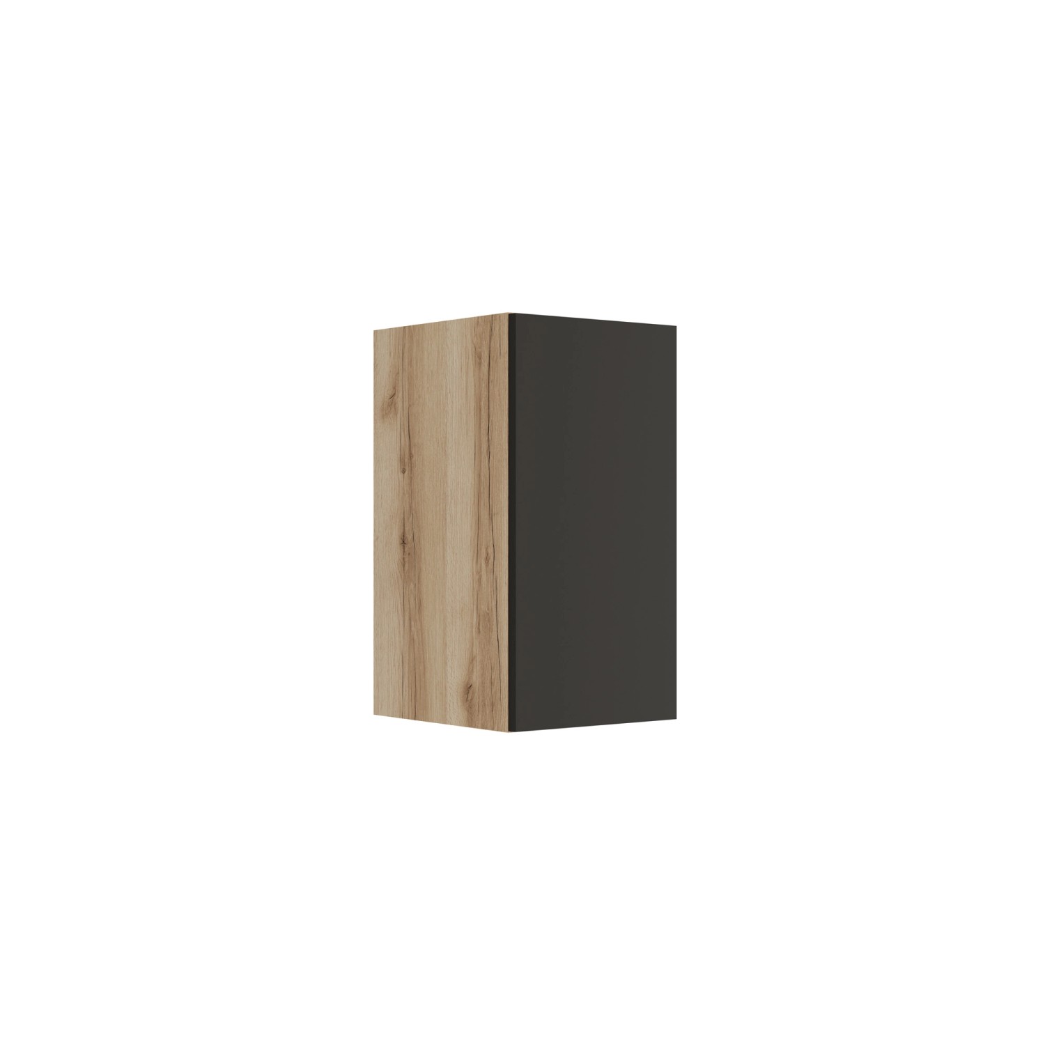 Bild von Optifit Oberschrank 30 x 57,6 x 34,6 cm Noah420 Anthrazit Wildeiche NB