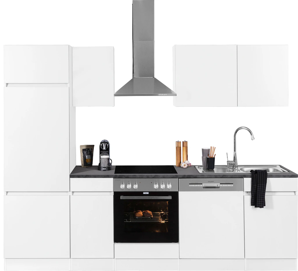 Bild von OPTIFIT Küchenzeile "Roth", Breite 270 cm, wahlweise mit E-Geräten, mit Push-to-Open-Funktion