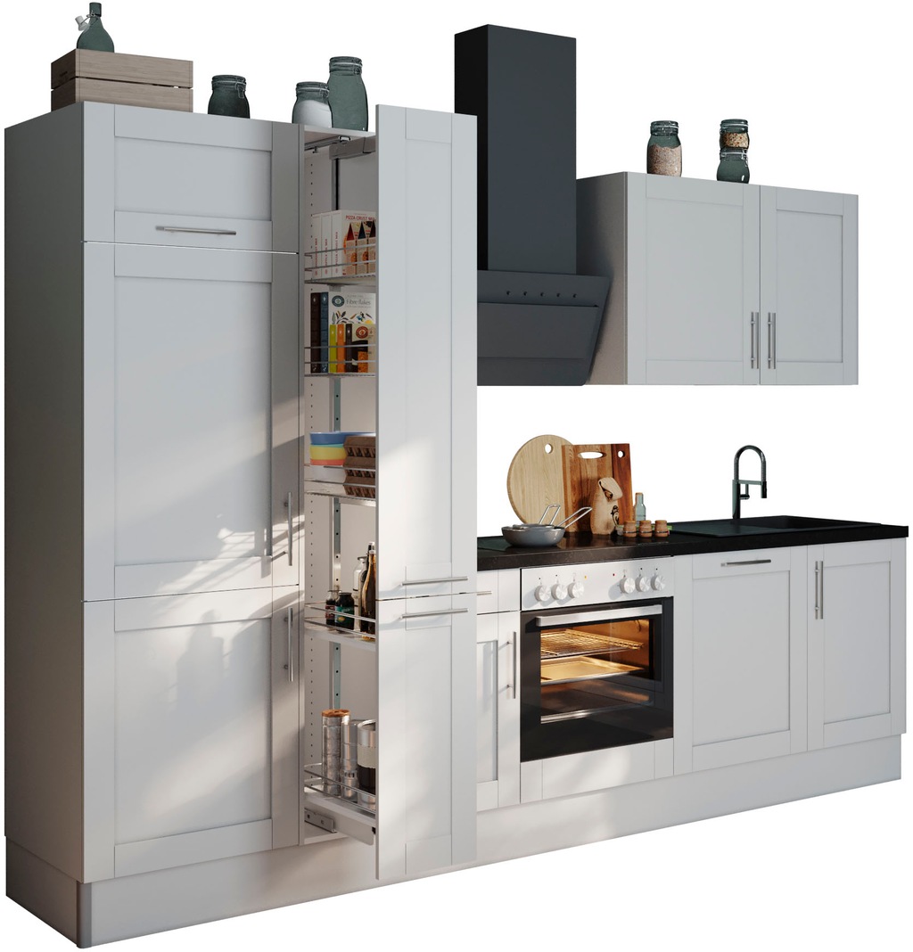 Bild von OPTIFIT Küche "Ahus", Breite 310 cm,wahlweise mit E-Geräten,MDF Fronten,Soft Close Funktion