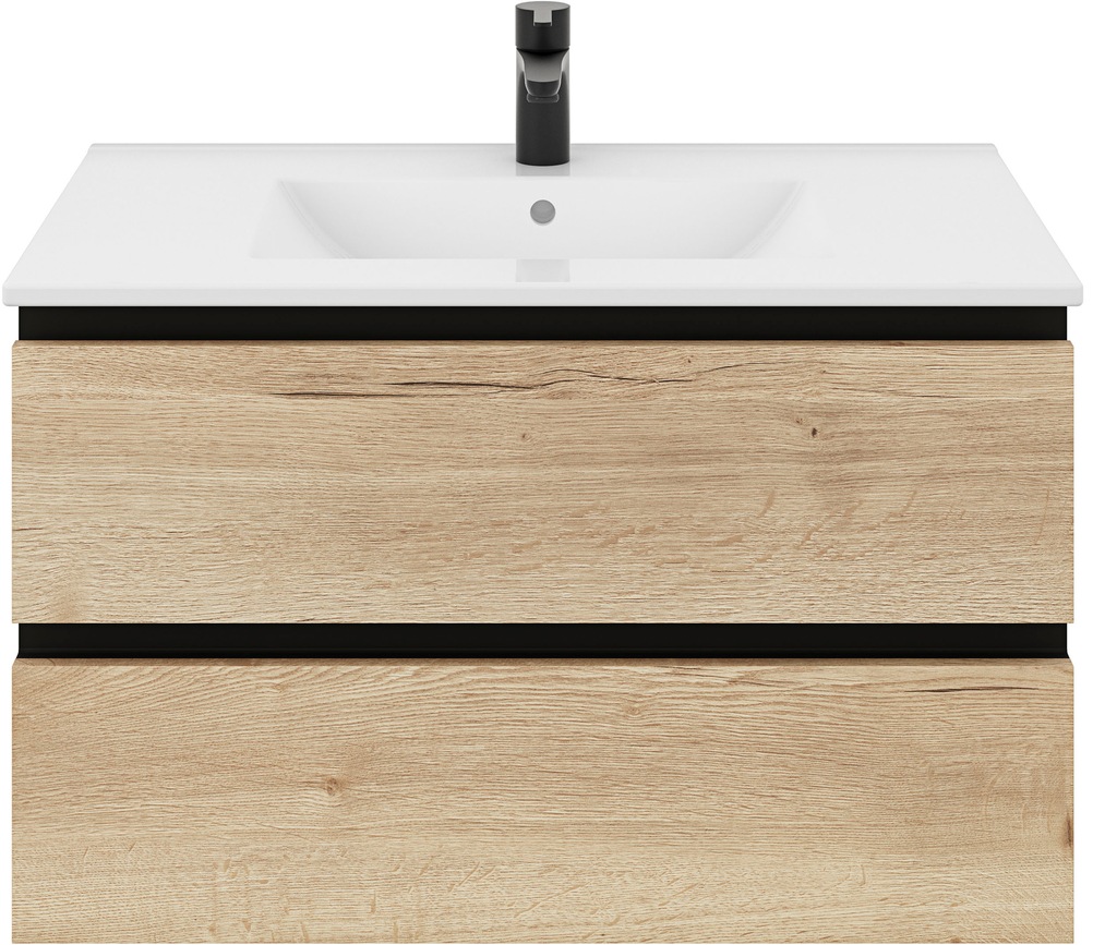 Bild von MARLIN Waschtisch "3510clarus", 82 cm breit, Waschplatz inkl. Waschbecken, vormontiert