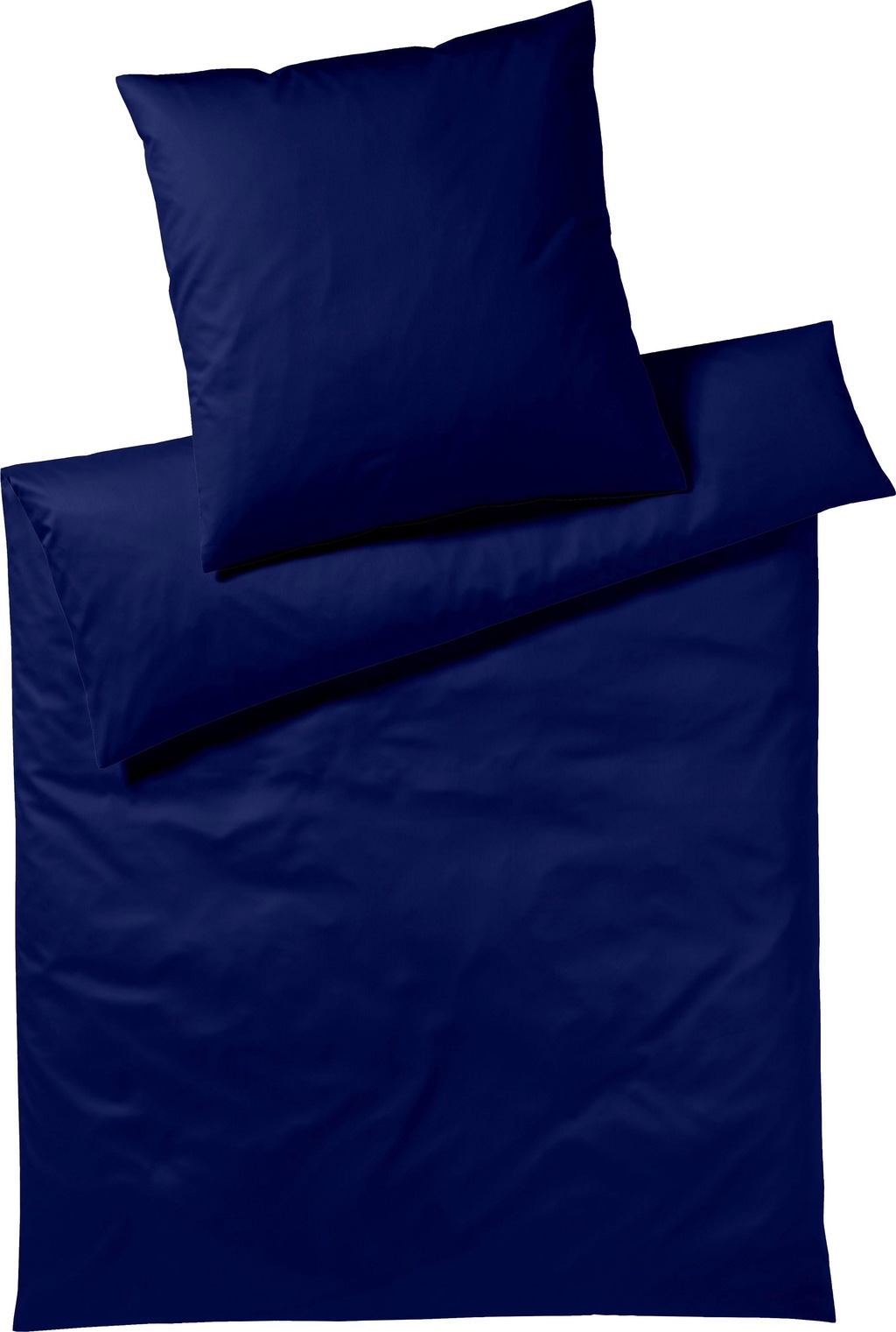 Bild von Yes for Bed Bettwäsche Pure & Simple Uni in Gr. 135x200, 155x220 oder 200x200 cm, Mako-Satin, 3 teilig, Bettwäsche aus Baumwolle, zeitlose Bettwäsche mit seidigem Glanz