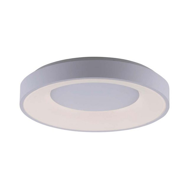 Bild von JUST LIGHT LED Deckenleuchte, Deckenleuchte Wohnzimmerlampe LED Dimmbar Fernbedienung Weiss D 48 cm