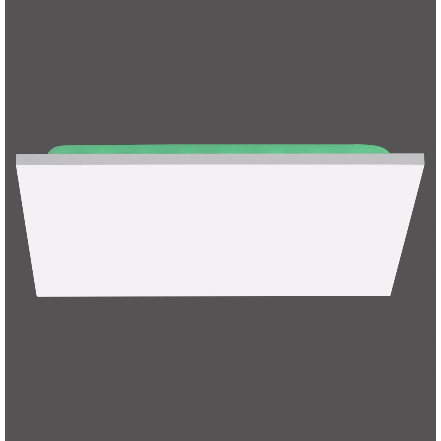 Bild von JUST LIGHT LED Deckenleuchte LED Deckenleuchte GUSTAV 45x45cm, Dimmbar über Infrarotfernbedienung, CCT-Farbtemperaturwechsel, RGB Farbwechsel, Memoryfuktion, 1xLED-Board/19,80W/2700-5000K, Warmweiß - Neutralweiß - Kaltweiß, RGB Backlight, CCT-Farbtemperaturwechsel, Dimmbar Fernbedienung