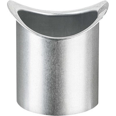 Bild von Grömo Entwässerungsrinne Grömo Zink-Lötstutzen 333/100mm, für halbrunde Rinne 62616