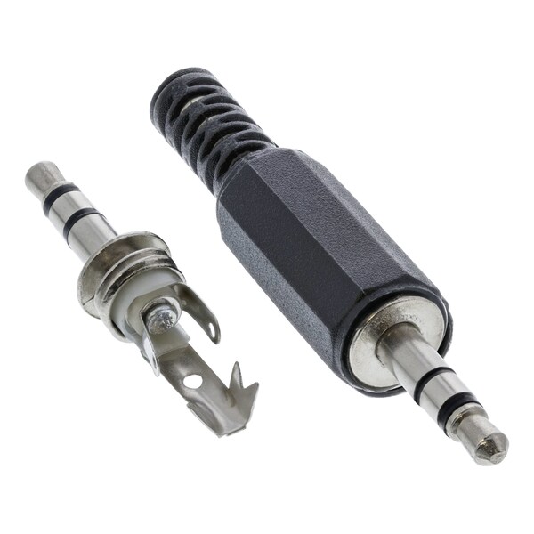 Bild von Inline Kabelbinder InLine® 99100 Klinkenstecker 3,5mm Stereo Lötversion