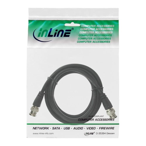Bild von 5.00m InLine BNC Anschlusskabel RG-59