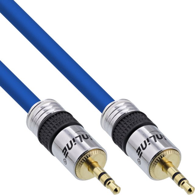 Bild von InLine Premium - Audiokabel - mini-phone stereo 3,5 mm männlich zu mini-phone stereo 3,5 mm männlich - 20,0m - Doppelisolierung (99957P)