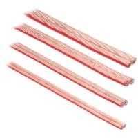 Bild von 25.00m InLine Audio Lautsprecherkabel ohne Stecker Transparent 2x 2,5mm² / CCA