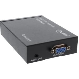 Bild von InLine VGA Extender/Empfänger über UTP, mit Audio, bis 300m