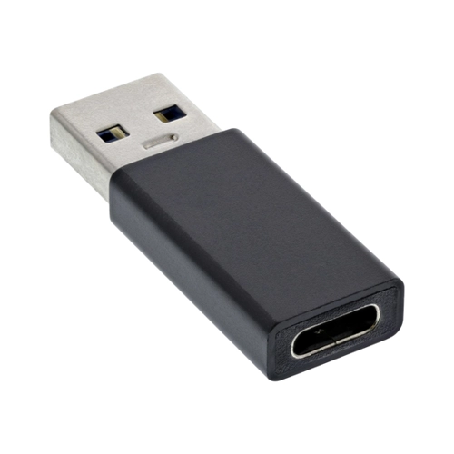 Bild von InLine USB 3.2 Gen.2 Adapter – USB-A Stecker auf USB Typ-C Buchse