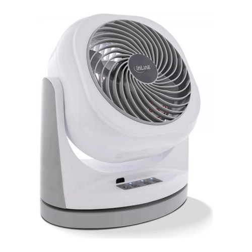 Bild von InLine Tischventilator 29,5 x 19,5 x 33 cm Grau, Weiß