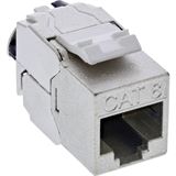 Bild von InLine Keystone RJ45 Buchse Slim, SNAP-In, Cat.8.1, integrierter Kabelbinder (Keystone Modul), Netzwerk Zubehör