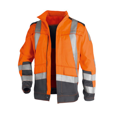 Bild von Kübler, Arbeitsjacke, unisex Warnjacke PSA SAFETY X7 warnorange, anthrazit Grösse 62 (62)
