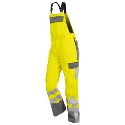 Bild von KÜBLER® unisex Warnschutz-Latzhose PSA SAFETY X7 warngelb, anthrazit Größe 64