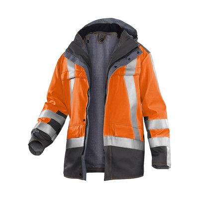 Bild von KÜBLER® unisex Warnjacke PSA SAFETY X8 warnorange, anthrazit Größe M