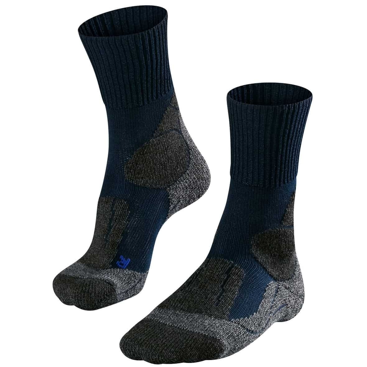 Bild von FALKE Damen Wandersocken TK1 Adventure Cool W SO Funktionsgarn antiblasen dick 1 Paar, Blau (Marine 6120), 41-42