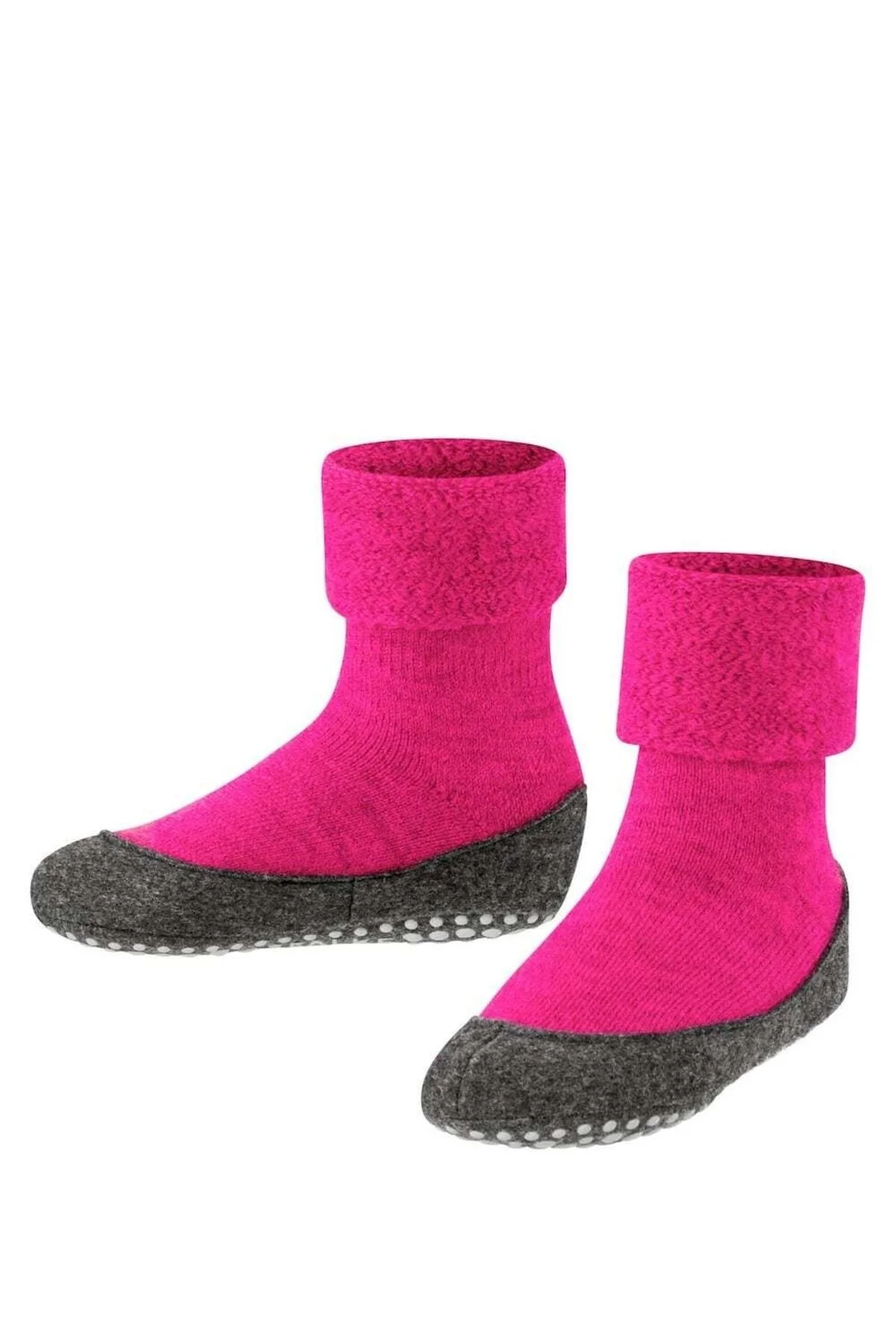 Bild von FALKE Kinder Hausschuhe Cosyshoe, Pantoffeln, Anti-rutsch, Schurwolle - 37-38