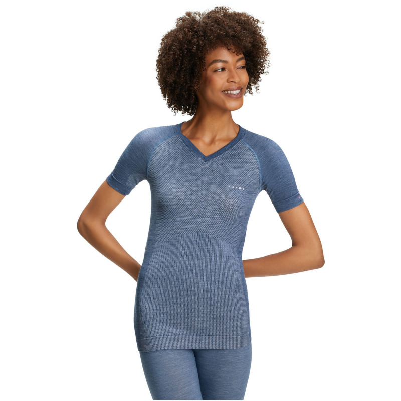 Bild von FALKE Wool-Tech Light Damen Funktionsshirt kurzarm capitain M