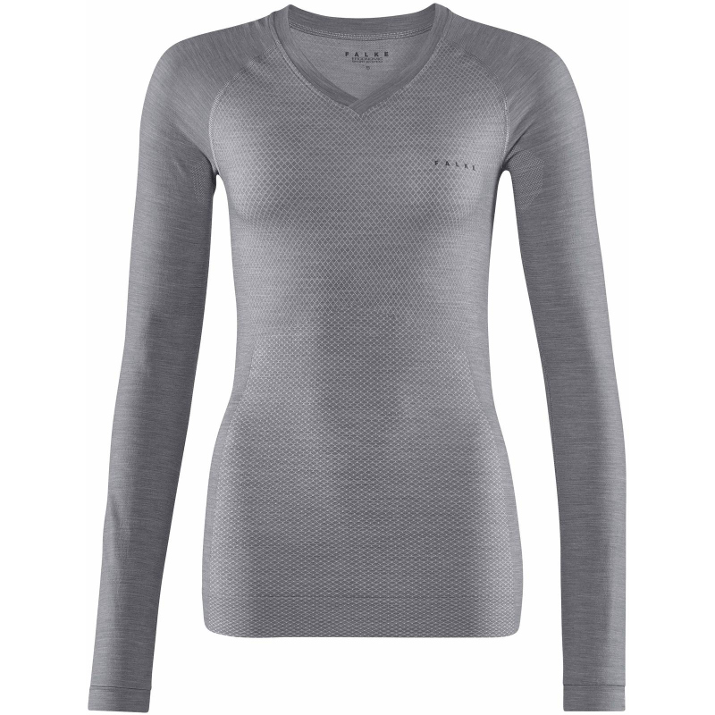 Bild von FALKE Wool-Tech Light Funktionsshirt Damen grey-heather L