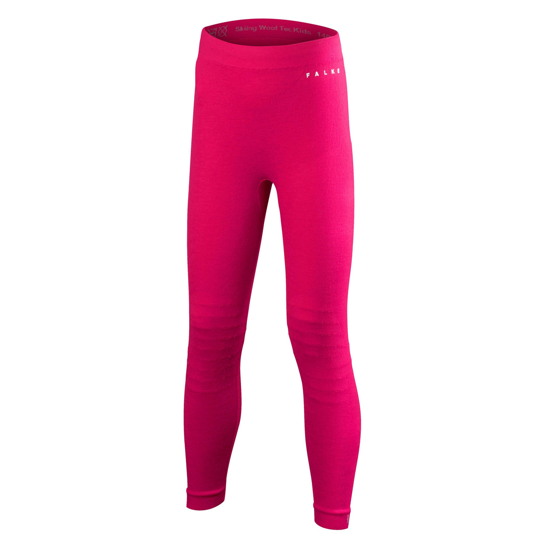 Bild von FALKE Wool-Tech Tight Funktionshose Kinder berry 170-176